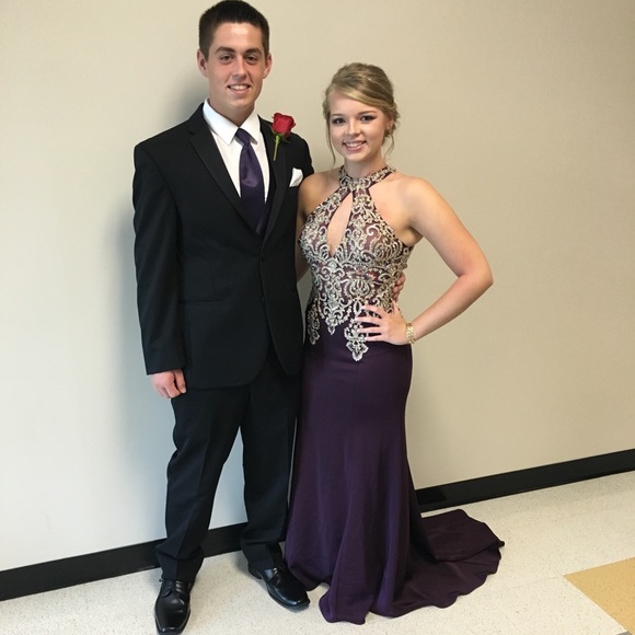 Purple prom dress - Jovani - Picture 3 of 3